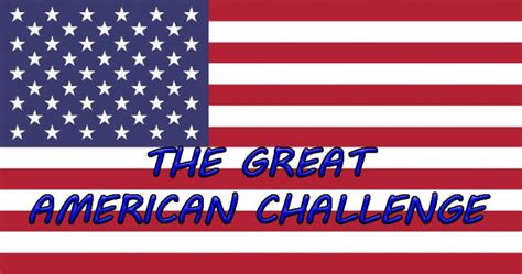 what is the great american challenge|Ten dumbest drinking games 